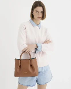 CUOIERIA FIORENTINA CANDY SMALL TOTE - CARAMEL