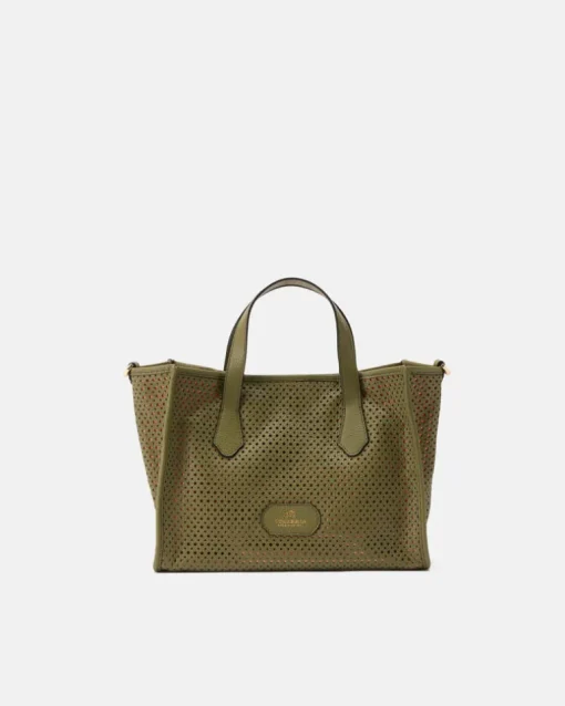 CUOIERIA FIORENTINA DORA TOTE - MILITARE