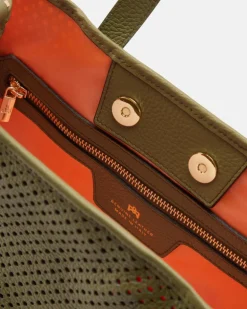 CUOIERIA FIORENTINA DORA TOTE - MILITARE