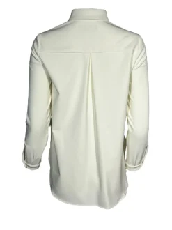 ESTELLE AND FINN SCOOP BOTTOM SHIRT - IVORY