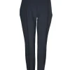 ESTELLE AND FINN SIDE ZIP SEAMED PANT - NAVY