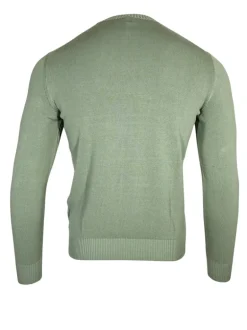 FEDELI CREW SWEATER - GREEN