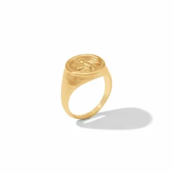 JULIE VOS BEE SIGNET RING
