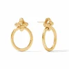 JULIE VOS NASSAU DOORKNOCKER EARRING