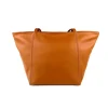 ORSYN VIENNA TOTE BAG - BRANDY PEBBLE GRAIN