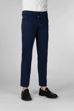 TRAMAROSSA MEN'S STRETCH JEANS - NAVY
