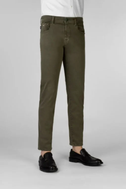 TRAMAROSSA MEN'S STRETCH JEANS - MILITARY
