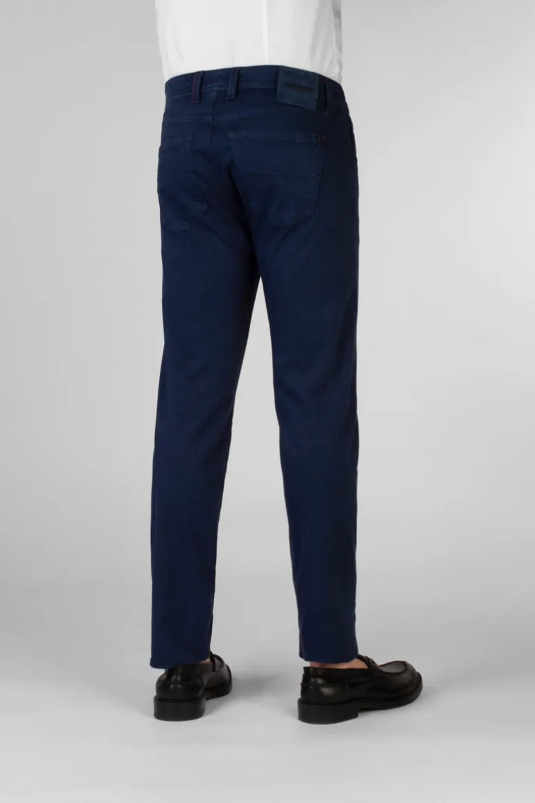 TRAMAROSSA MEN'S STRETCH JEANS - NAVY