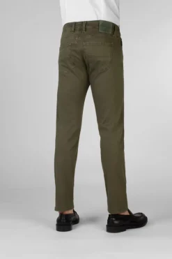 TRAMAROSSA MEN'S STRETCH JEANS - MILITARY