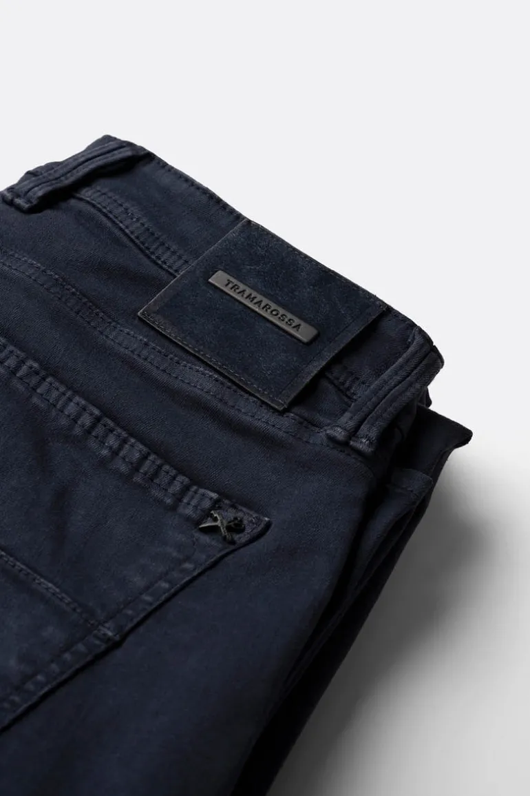 TRAMAROSSA MEN'S STRETCH JEANS - NAVY